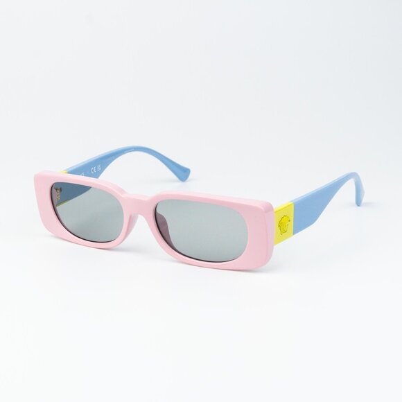 Versace KIDS Sunglasses Pink Grey Rectangle VK4003U 5440CV NEW AUTHENTIC - Picture 4 of 11
